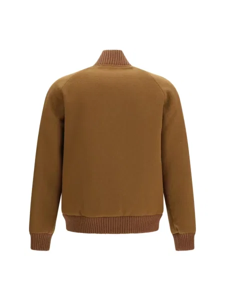 Kurtka Woolrich wełniana brązowa