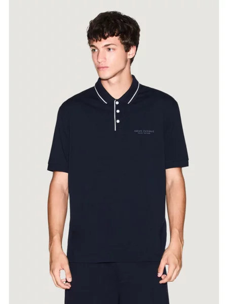 Armani Exchange Поло cиній