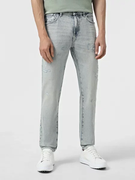 Завужені джинси Boss блакитний