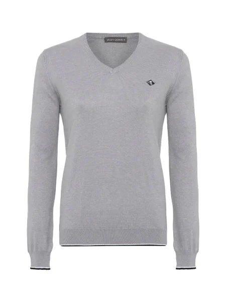 Jacey Quinn Svetr šedá / černá bílá