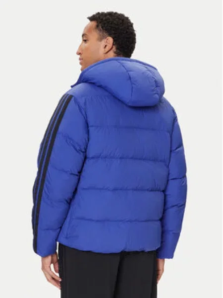 Vatovaná bunda adidas modrá