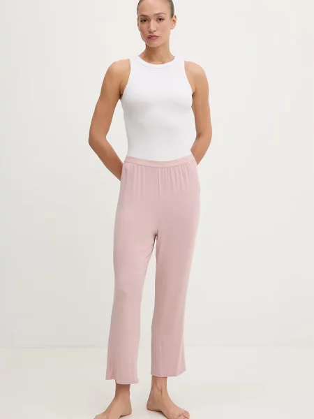 Calvin Klein Underwear pyžamové kalhoty z modalu růžové
