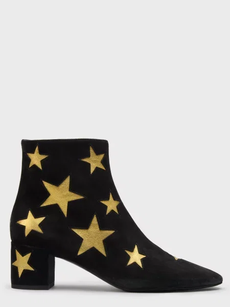 Ботильйони Saint Laurent чорні