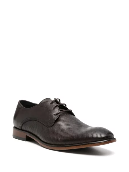 Pantofi derby Sergio Moretti Firenze din piele maro