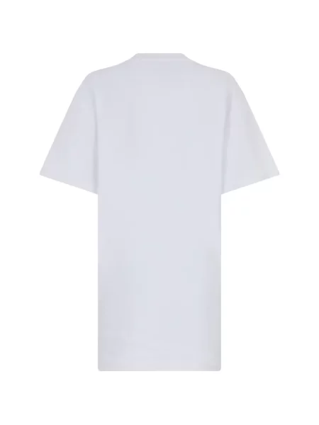 Scurt rochie mini Moschino cu imagine alb