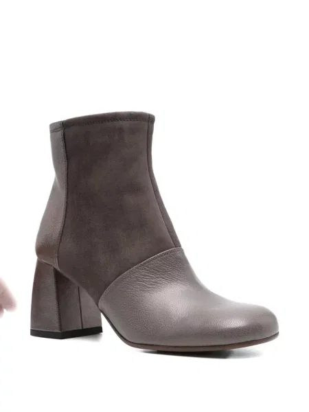 Botine Chie Mihara din piele de căprioară gri