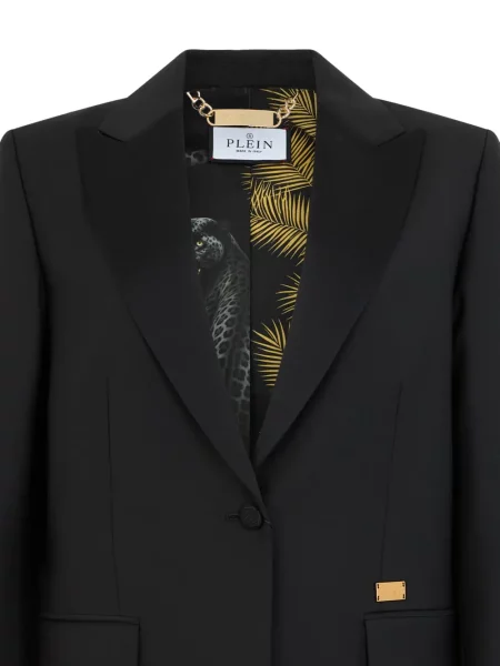 Μπλέιζερ Philipp Plein με κέντημα μαύρο