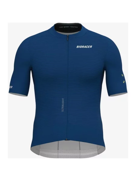 Koszulka rowerowa Bioracer Epic Ultralight Elevate krótki rękaw XL niebieski
