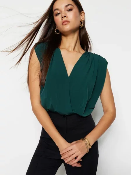 Dzianinowy top Trendyol