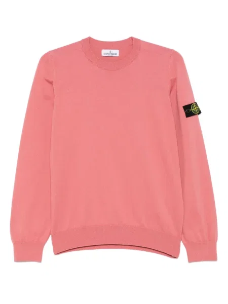 Sweter dziecięcy Stone Island różowy