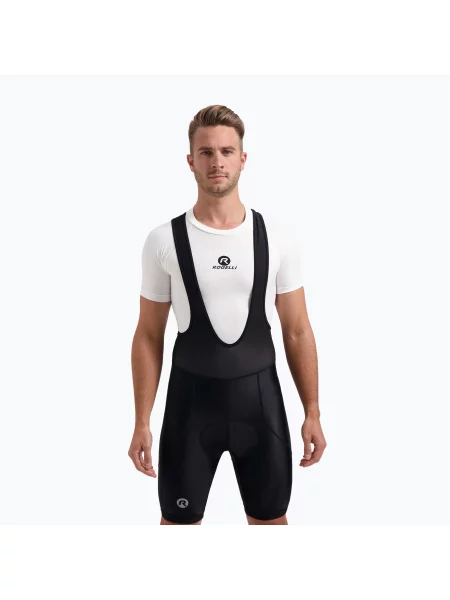 Мъжки шорти за колоездене Rogelli Core Bib black черно