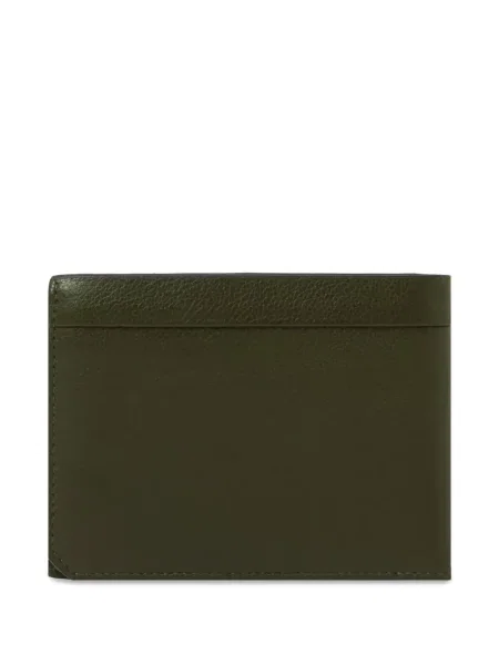 Portofel Piquadro din piele verde