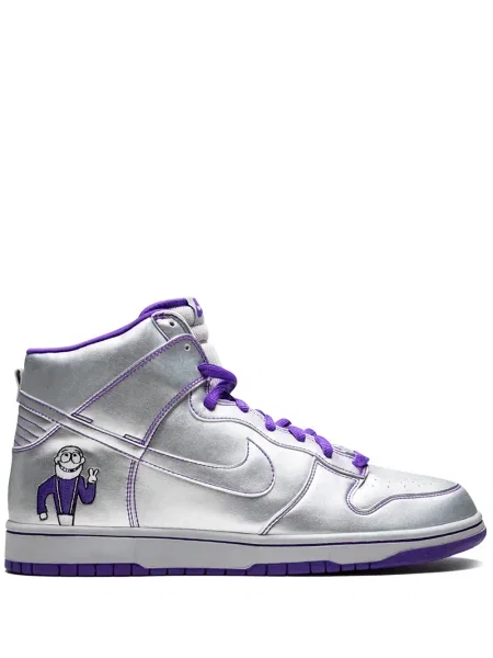 Sneakerși Nike Dunk argintiu