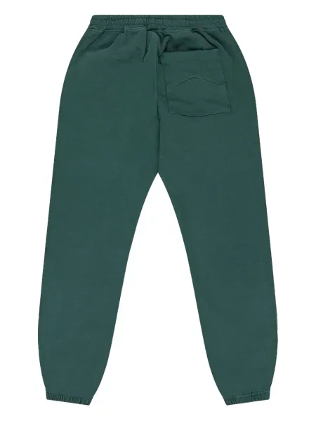 Pantaloni sport Rhude din material terry cu cordon verde
