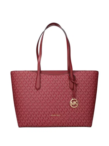 Geantă shopper Michael Kors cu imagine roșu