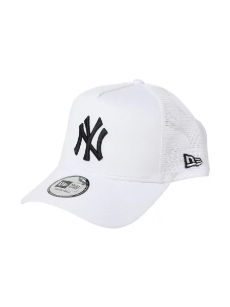 Czapka z daszkiem New Era New York Yankees Essential A-Frame Trucker biało-czarna biała