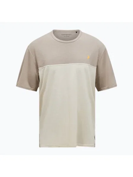 Tricou pentru bărbați Peak Performance Trail Wool Blend avid beige/sand fog bej