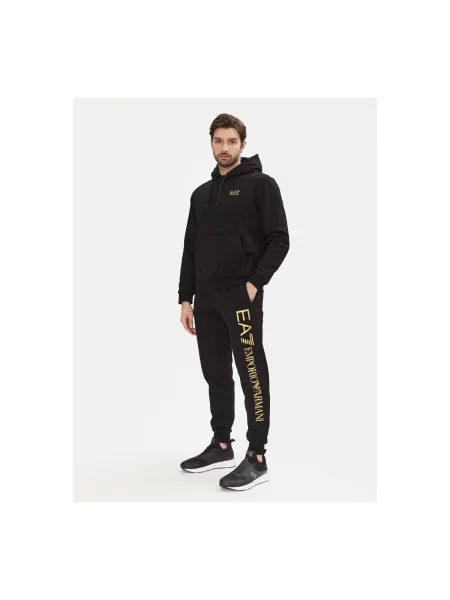 Emporio Armani Mikina zlatá čierna