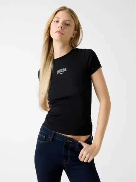 Top Guess Jeans černý