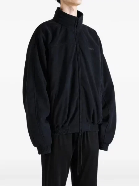 Флийс полар Vetements с автограф черно