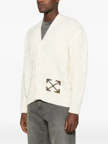 Kardigan Off-white biały