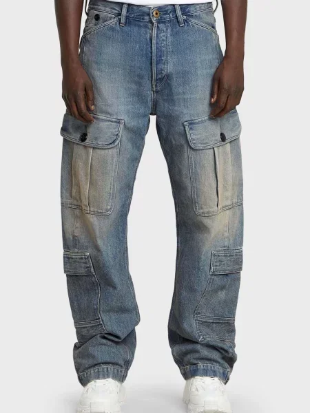 Джинси G-star Raw блакитні