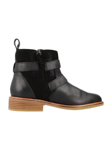 Pantofi Clarks cu cataramă negru