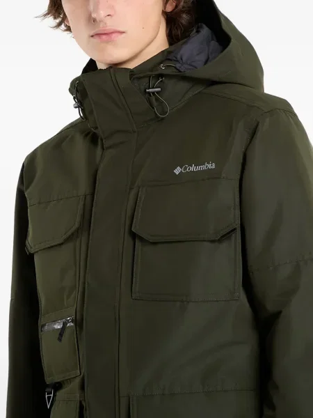 Geacă parka Columbia verde
