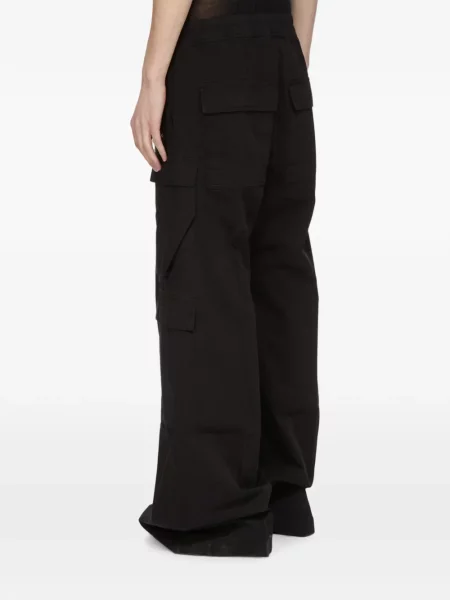 Pantaloni cargo Rick Owens Drkshdw cu cordon negru