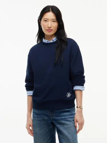 TOMMY HILFIGER Mikina námornícka modrá