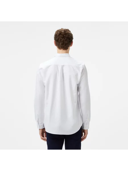Lacoste Koszula Regular Fit biała
