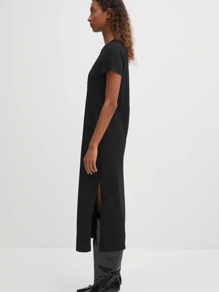 Сукня Maison Margiela midi розкльошена чорний