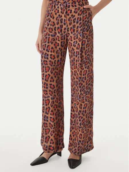 LOLA CASADEMUNT Pantaloni palazzo Wide Leg maro