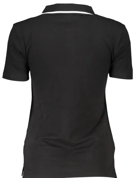 Polo Fila cu mâneci scurte negru