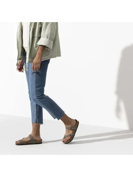 Šľapky Birkenstock sivá