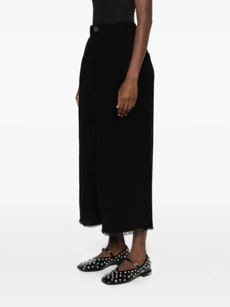 Pantaloni Uma Wang plisate negru