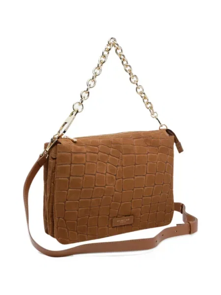 Szarvasbőr kézitáska My Best Bag barna