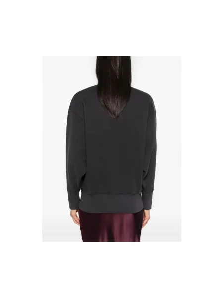Bluza sportowa Anine Bing z nadrukiem czarna