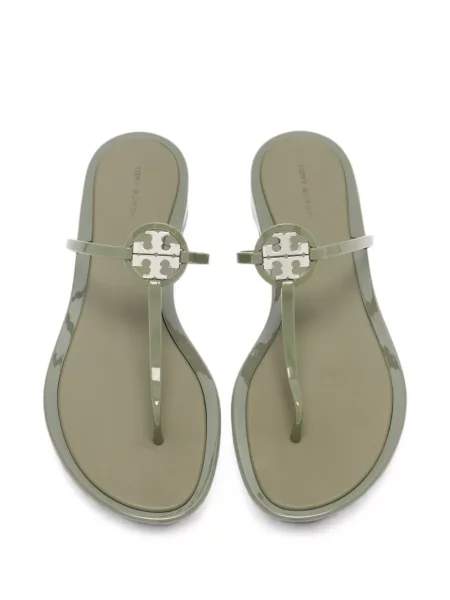 Șlapi Tory Burch verde