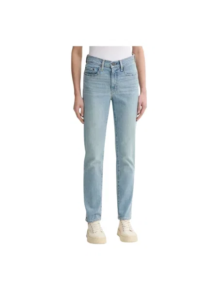 Jeansy Levi's z wysoką talią niebieskie