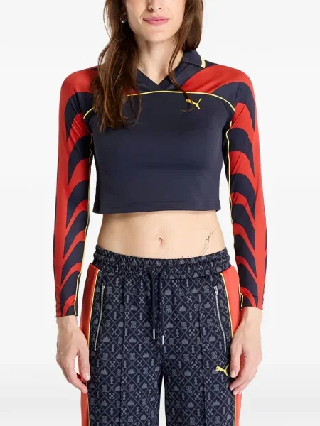 Tricou Puma din jerseu albastru