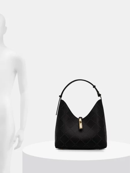 Кожаная сумка хобо Furla