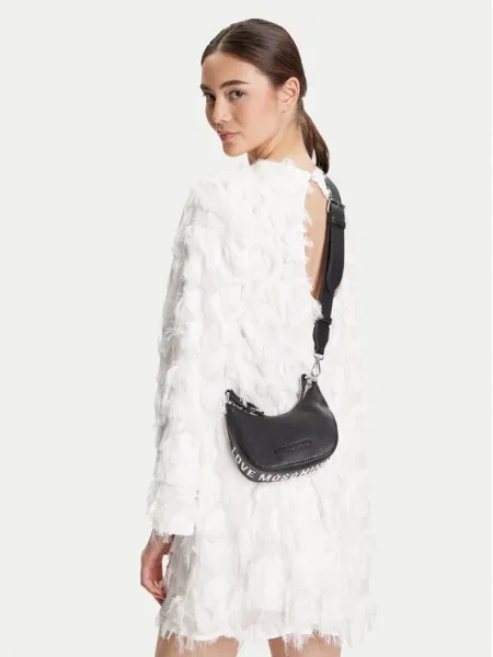 Geantă LOVE MOSCHINO negru
