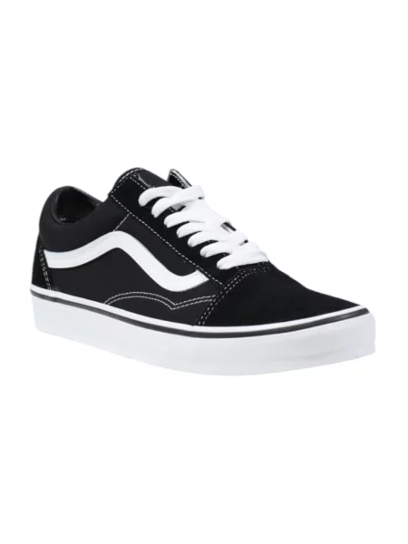Sneakersy Vans Old Skool skórzane czarne