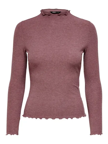 ONLY Tricou EMMA închis roz