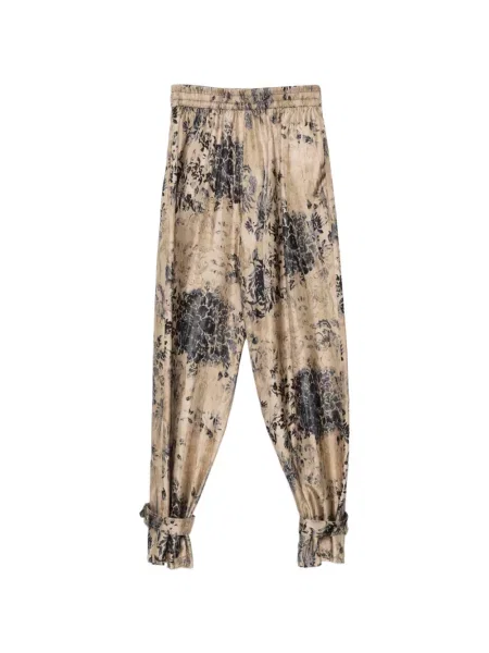 Pantaloni Antonio Marras cu model floral cu imagine