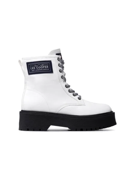 Pantofi Lee Cooper alb