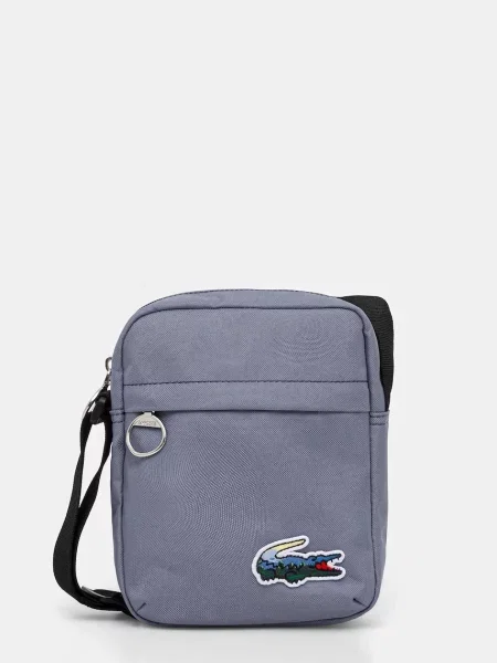 Чанта през рамо Lacoste синьо