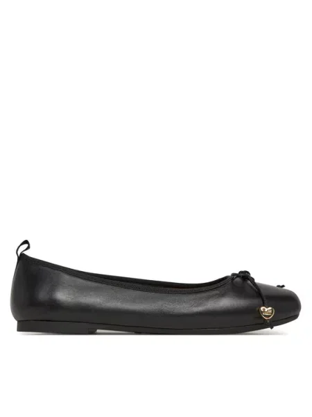 LOVE MOSCHINO Baleriny czarny