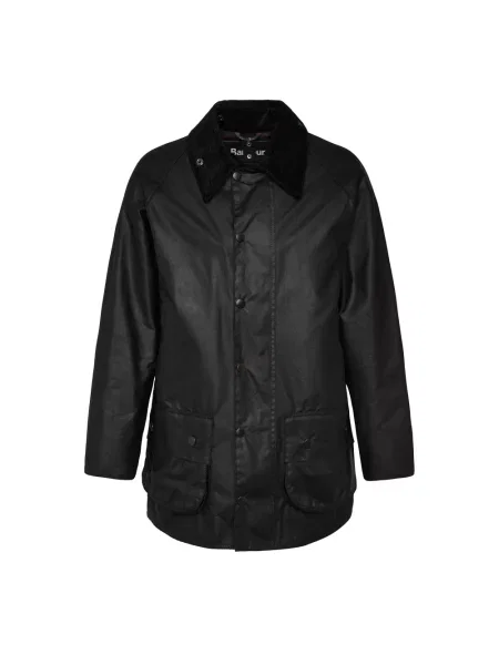 Woskowana kurtka Barbour czarna